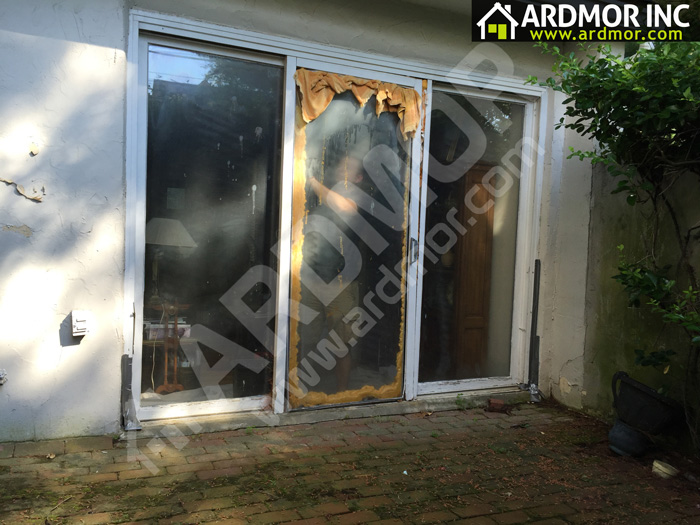 Andersen-Gliding-Door-Replacement-Lower-Merion-Township,-PA---Before