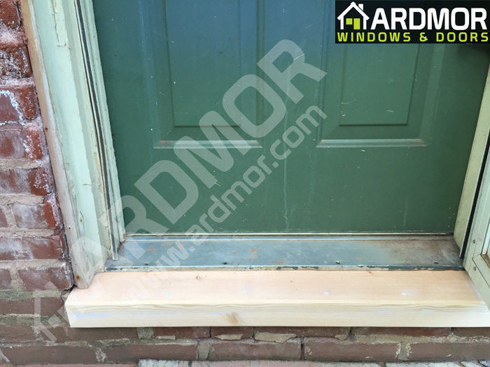 Door_Sill_Repair_in_Springfield_Township_PA_in_process