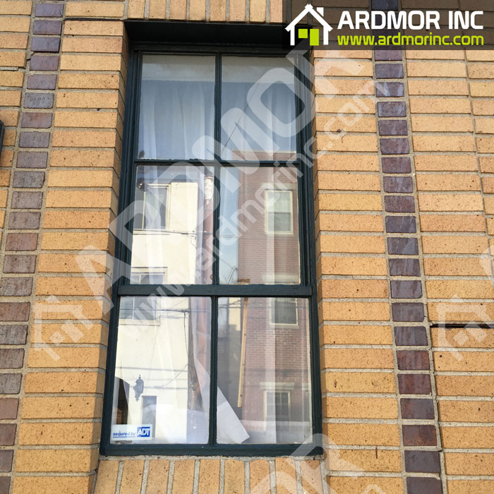 Double_Hung_Window_Install_with_PVC_Trim_in_Jackson_NJ_before